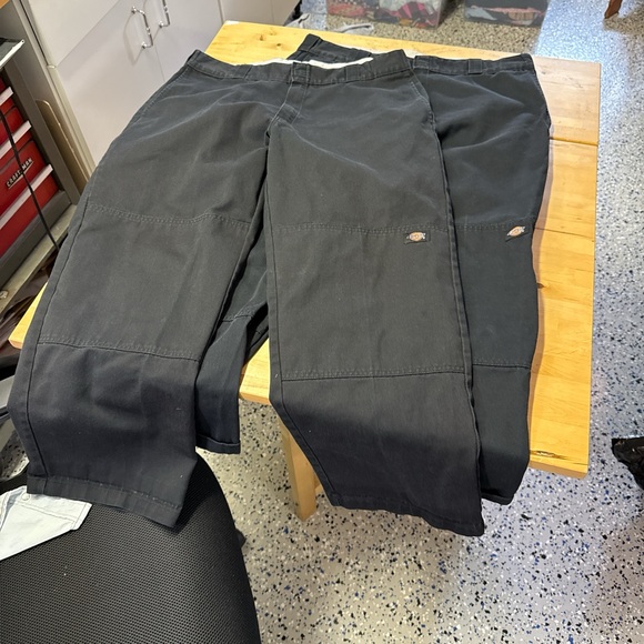 Men’s Dickies Double Knee Loose Fit Pants Bundle Size 38x30 (2 Pairs) - Picture 1 of 8